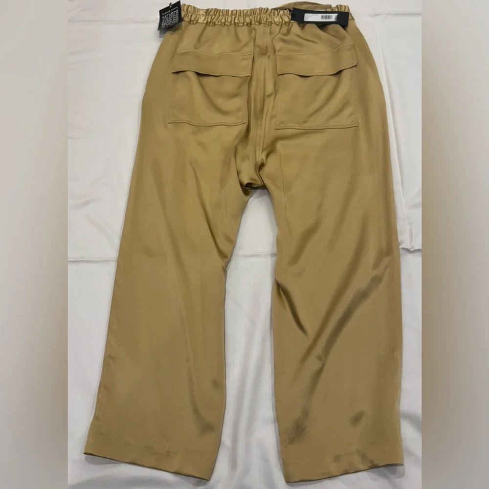 Nili Lotan Safi Pant Khaki Dress Pants - Picture 8 of 8